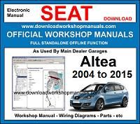Seat Altea Service Repair Workshop Manual Download